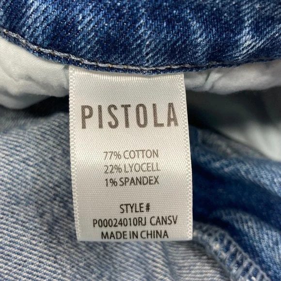 Pistola NWT Kennedy Cannes Vintage Short Boho Chic Casual Cool S310